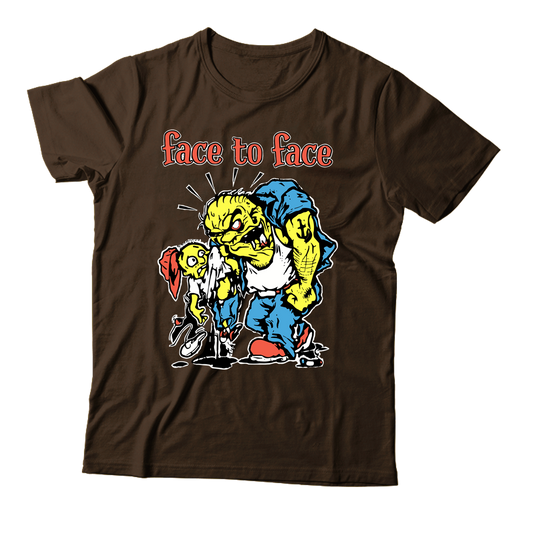 FACE TO FACE - "Monster Bully" (Dark Chocolate) (T-Shirt)