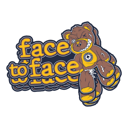 FACE TO FACE - 5 x Big Choice Teddy Bear (v2) (Stickers)