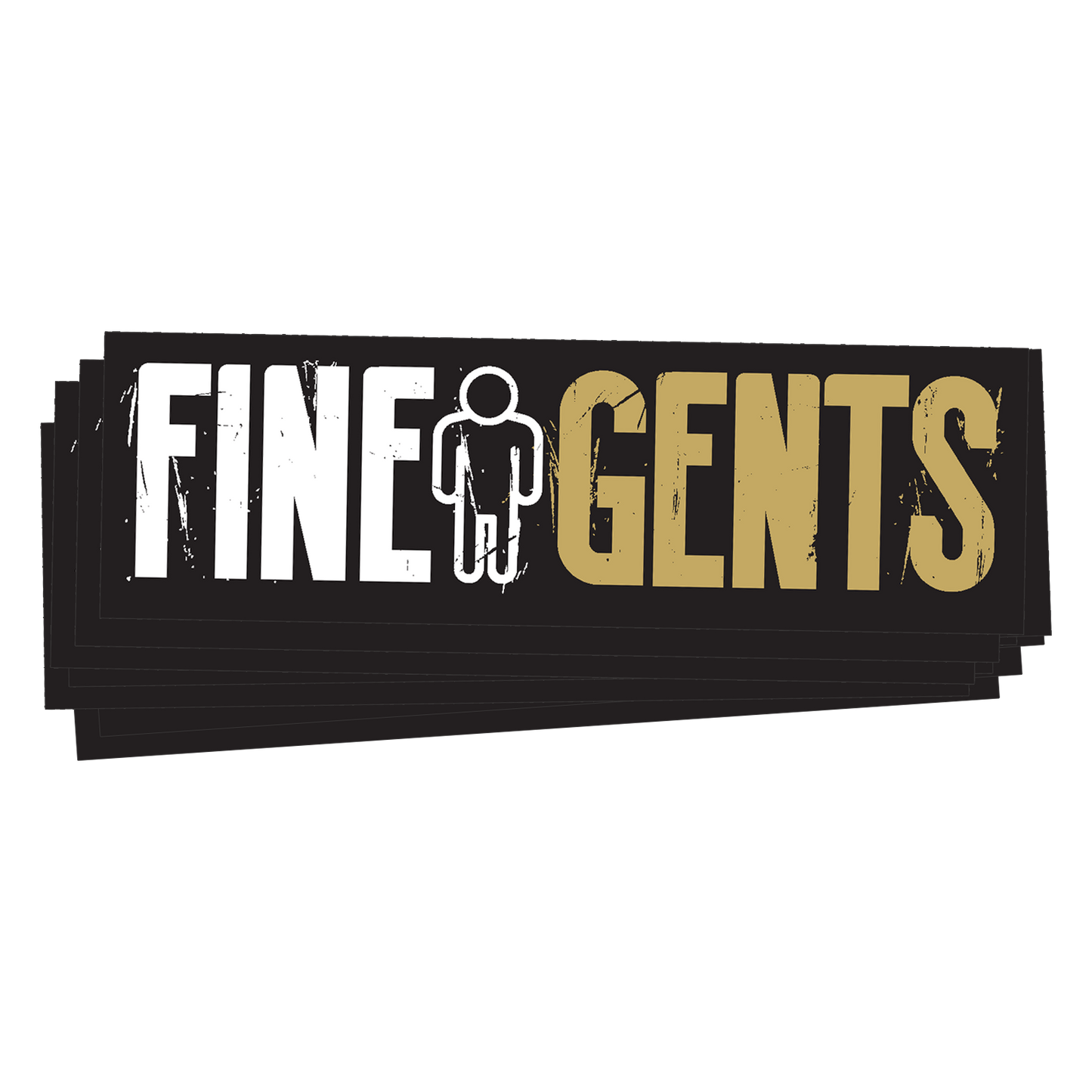 FINE GENTS - Logo (Sticker)