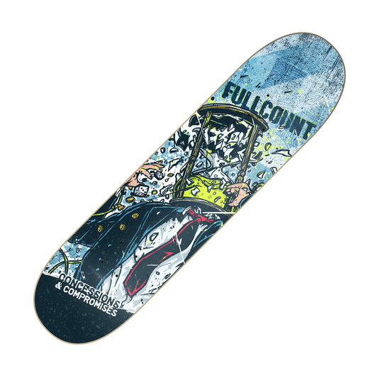 FULLCOUNT - "Concessions & Compromises" (Skateboard Deck)