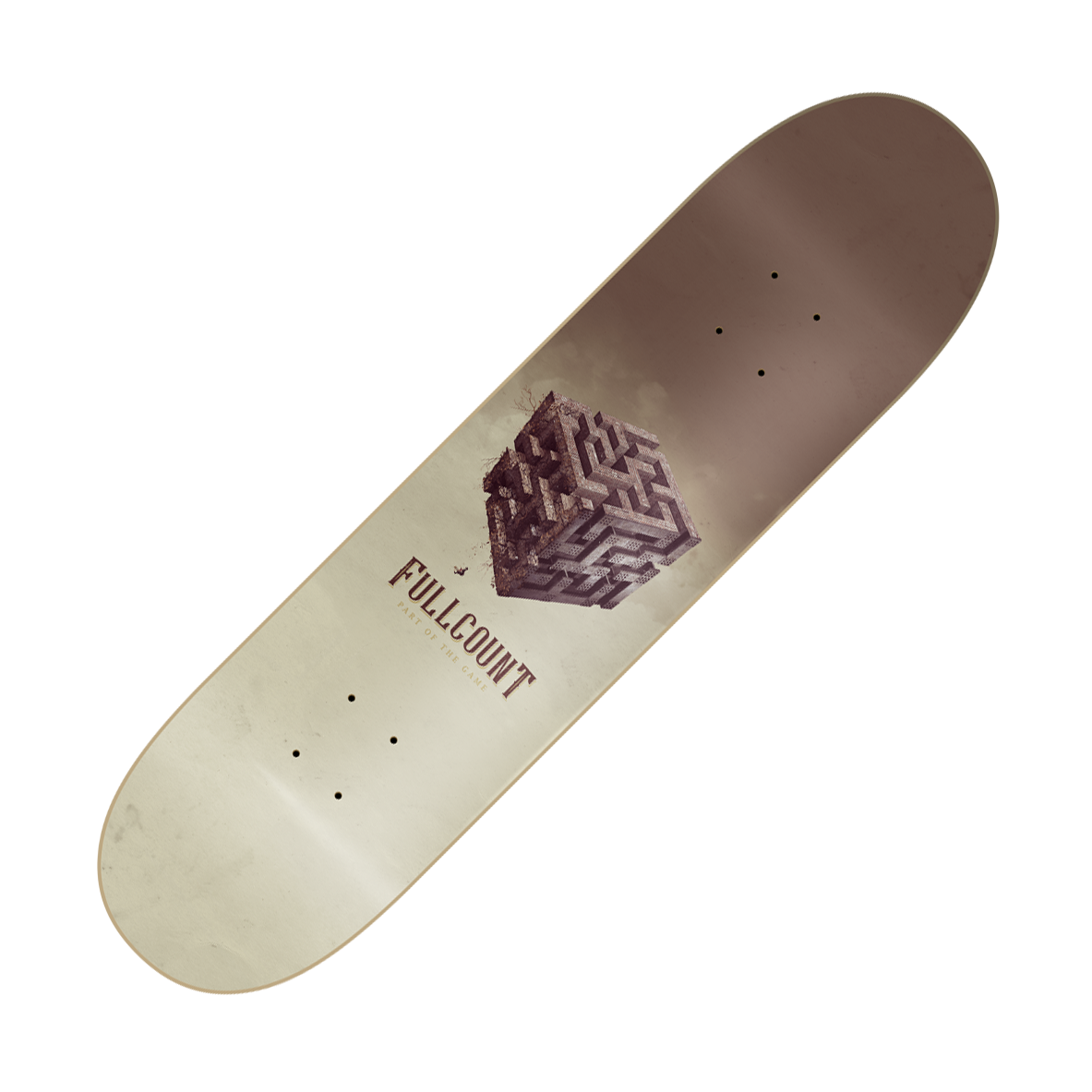 FULLCOUNT - "Part Of The Game" (Skateboard Deck)