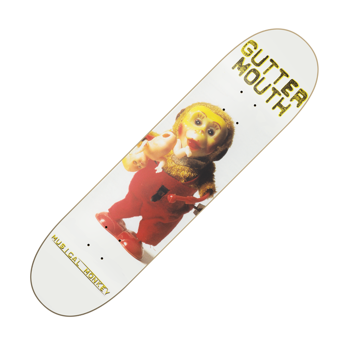 GUTTERMOUTH - "Musical Monkey" (Skateboard Deck)