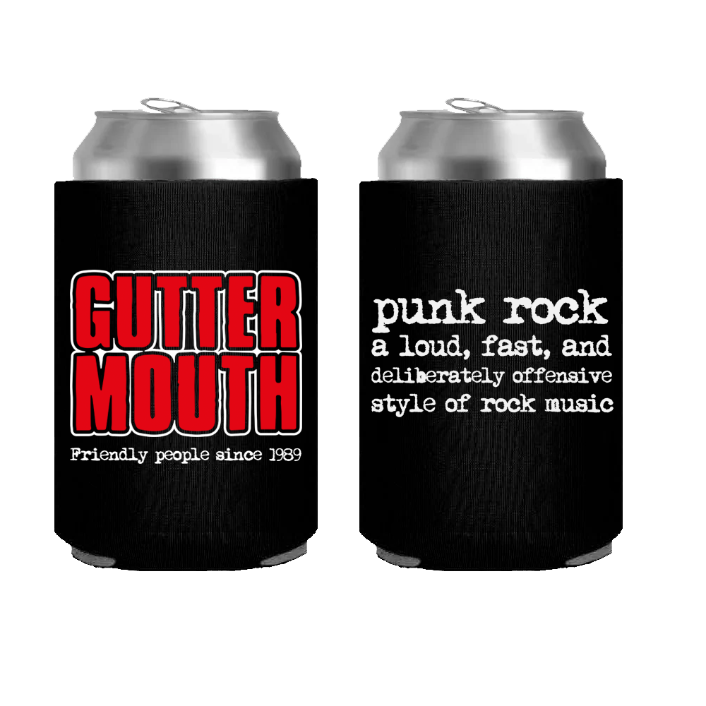 GUTTERMOUTH - "Friendly People" (Beer Koozie)