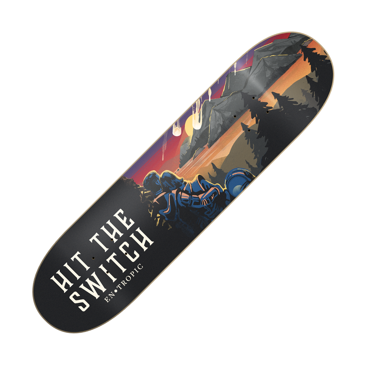 HIT THE SWITCH - "Entropic" (Skateboard Deck)