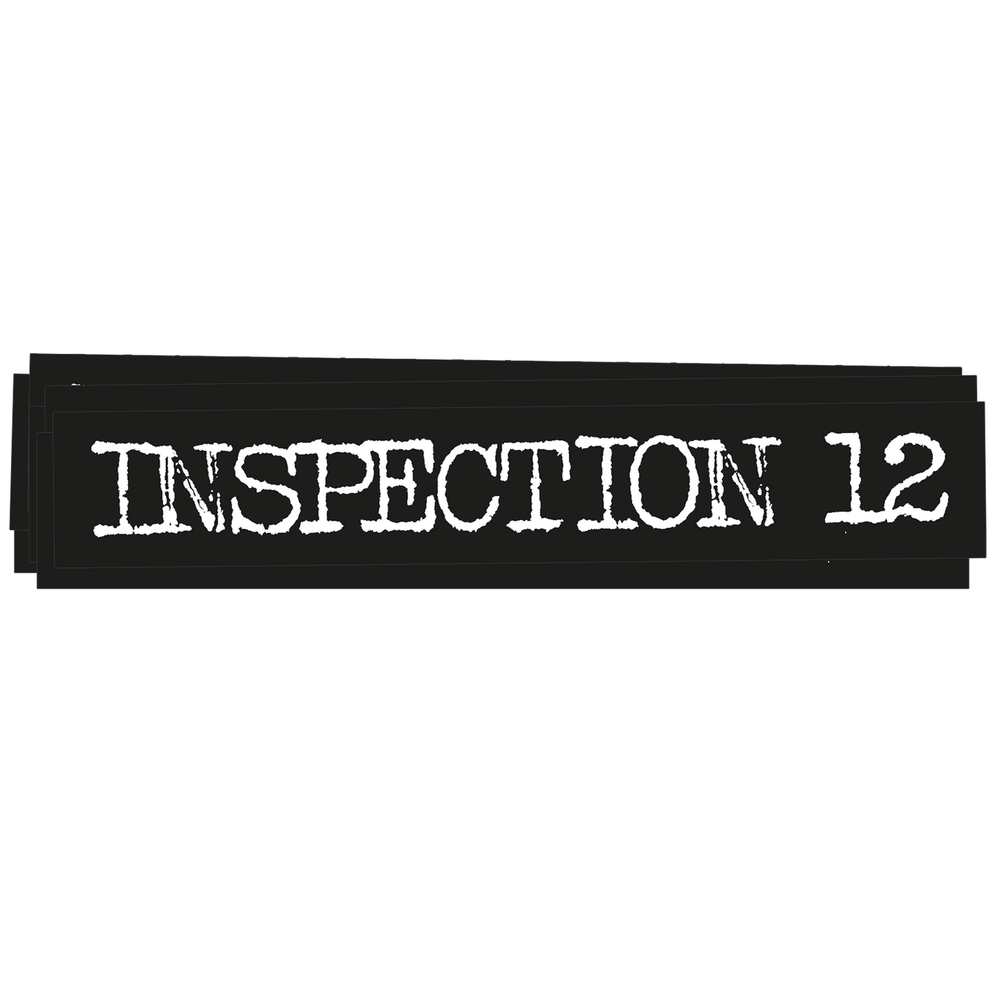 INSPECTION 12 - Logo (Sticker)