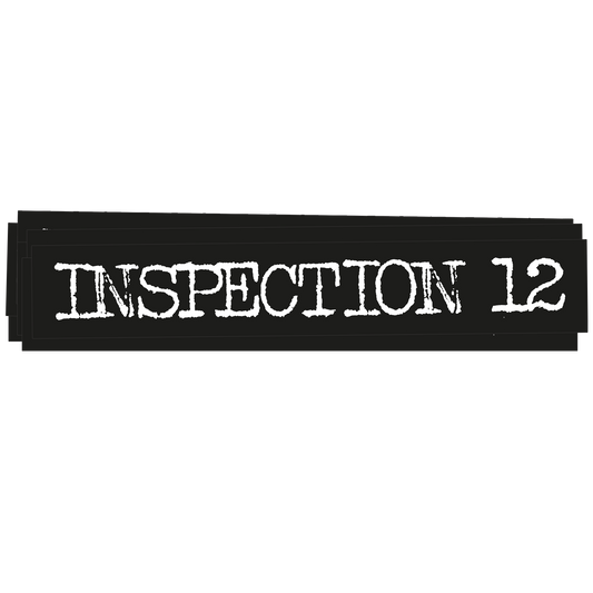 INSPECTION 12 - Logo (Sticker)