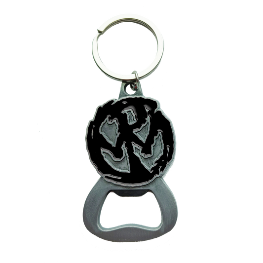 PENNYWISE - "Circle Logo" (Black) (Keychain / Bottle Opener)