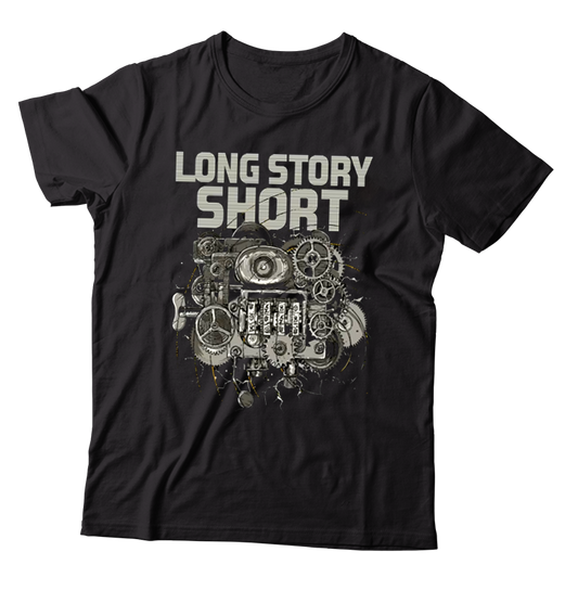 LONG STORY SHORT - "Entangled Machine" (Black) (T-Shirt)