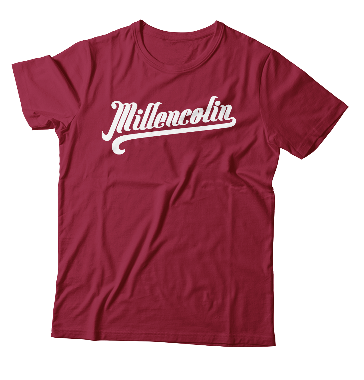 MILLENCOLIN - "Baseball Logo" (Cardinal Red) (T-Shirt)