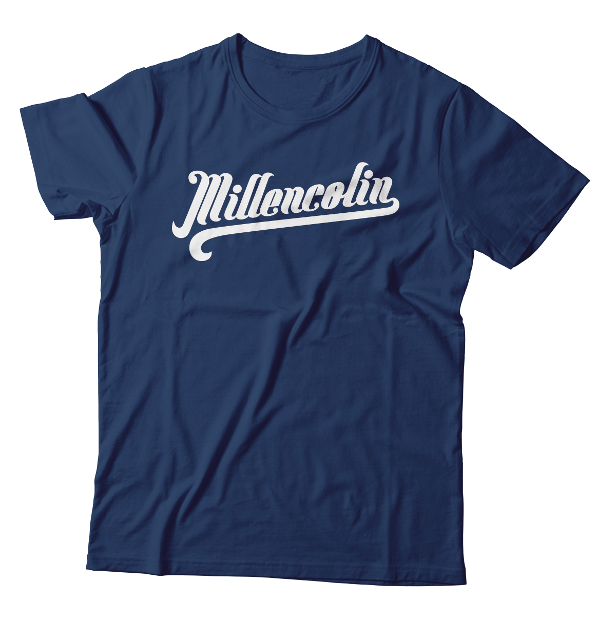 MILLENCOLIN - "Baseball Logo" (Navy Blue) (T-Shirt)
