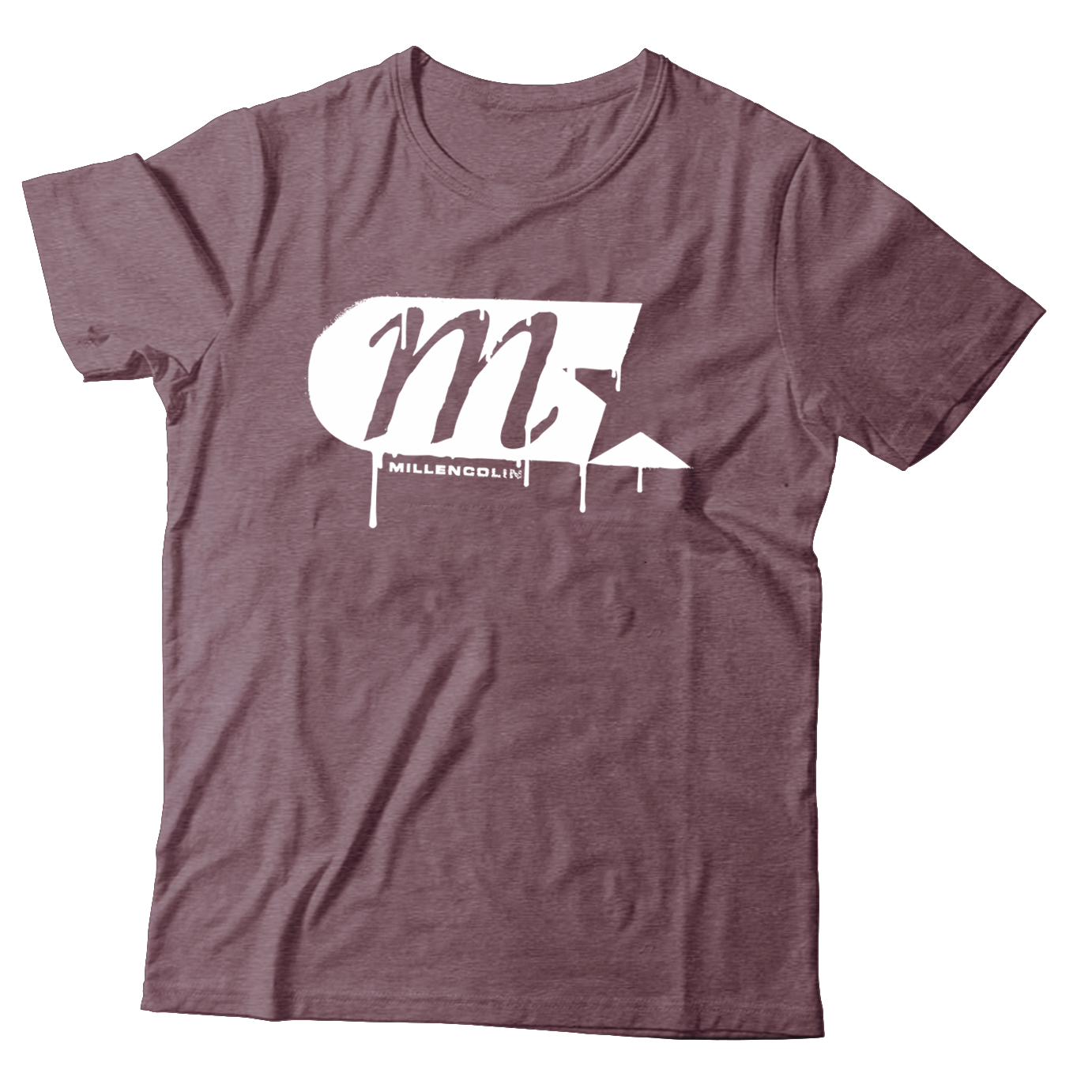 MILLENCOLIN - "M-Star Spray Logo" (Vineyard) (T-Shirt)