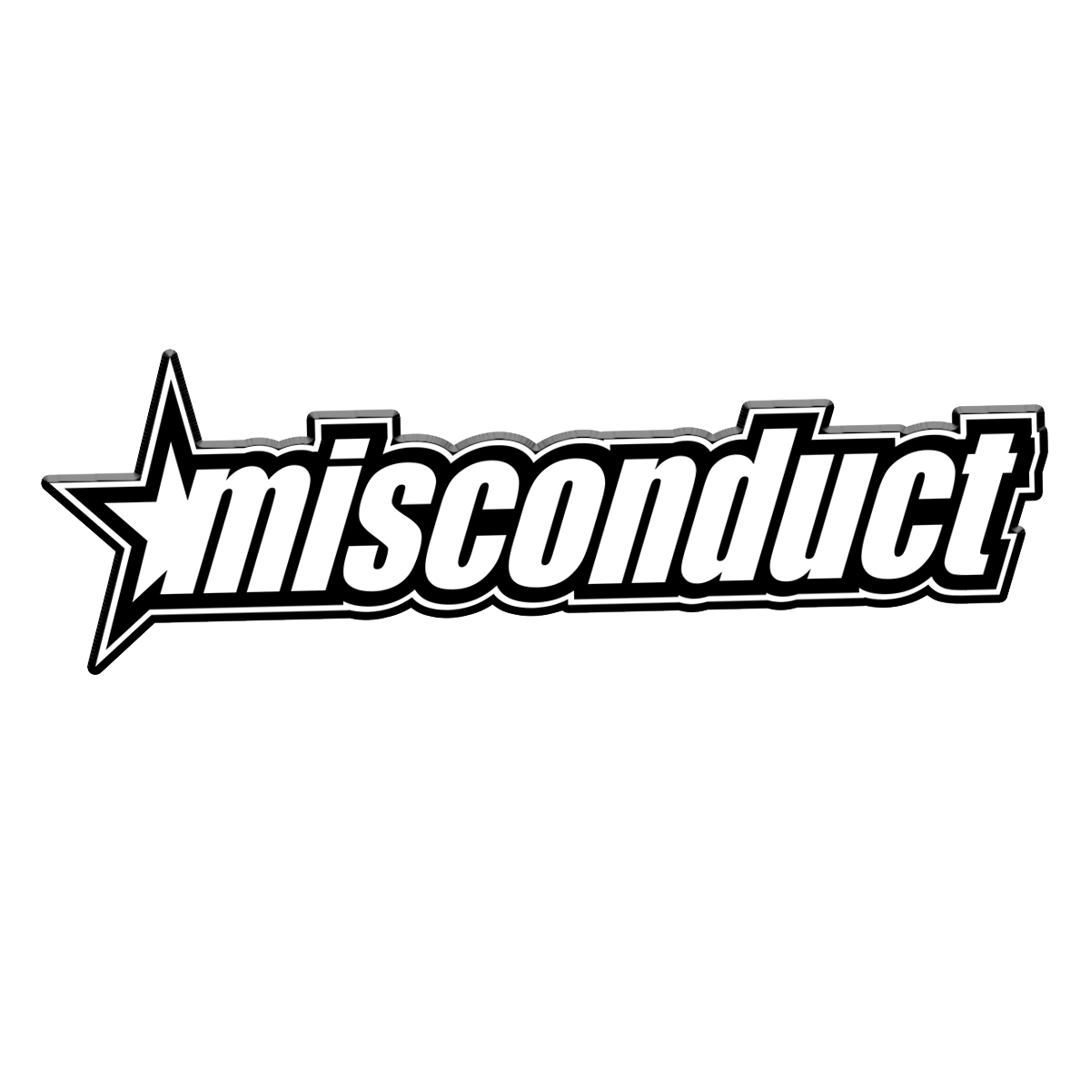 MISCONDUCT - "Logo" (Enamel Lapel Pin)