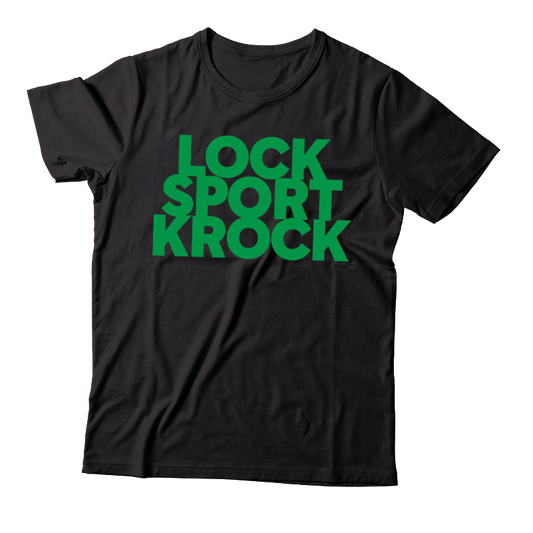 NIKOLA SARCEVIC - "Lock Sport Krock" (Black) (T-Shirt)