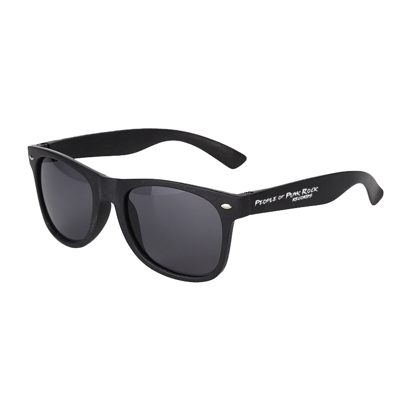 POPR Records - "Trasher Logo" (Black) (Sunglasses)