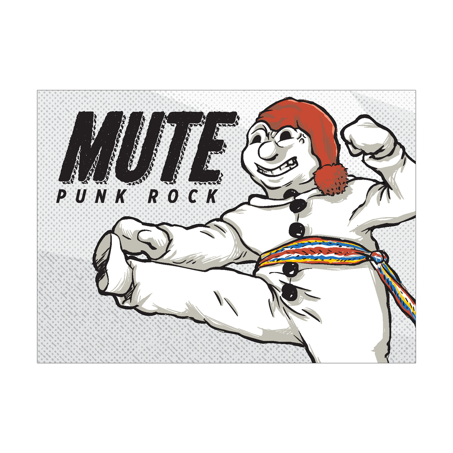 MUTE - Winter Carnival (Sticker)