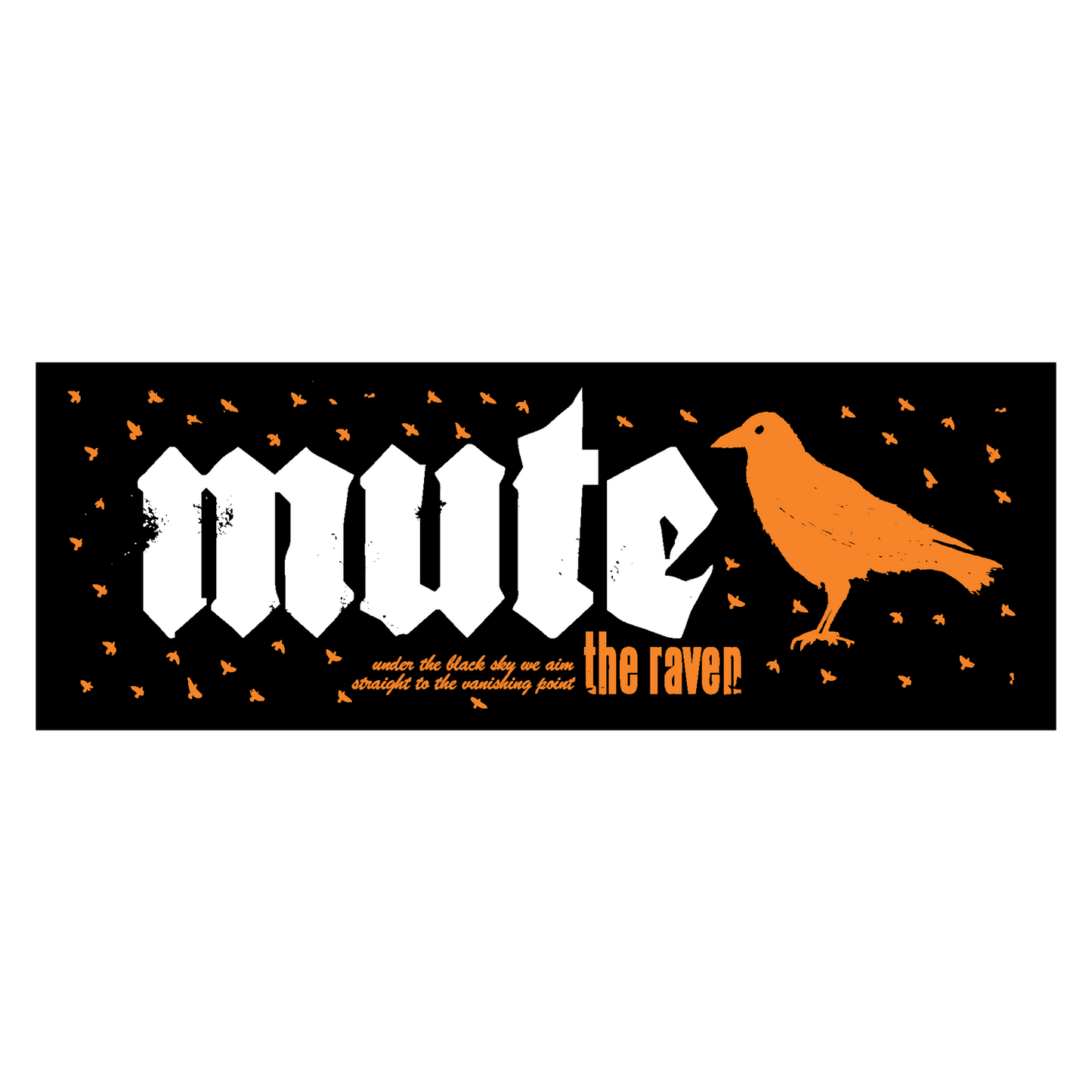 MUTE - The Raven (Sticker)