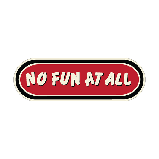 NO FUN AT ALL - Logo (Sticker)