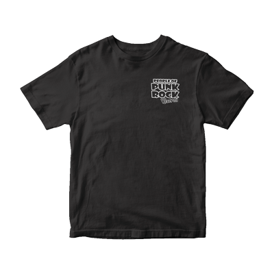 POPR Records - "Original Logo" (Black) (Youth T-Shirt)
