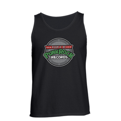 POPR Records - "TMNT Sewer Logo" (Black) (Tank Top)