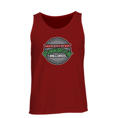 POPR Records - "TMNT Sewer Logo" (Red) (Tank Top)