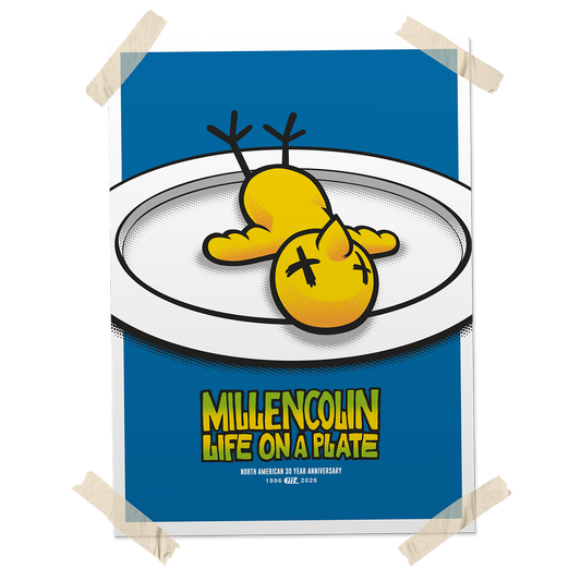 MILLENCOLIN - "Life On A Plate / 2026" (Screen Printed Poster)