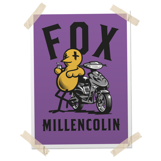 MILLENCOLIN - "Fox / Red Bridge Fest 2024" (Screen Printed Poster)