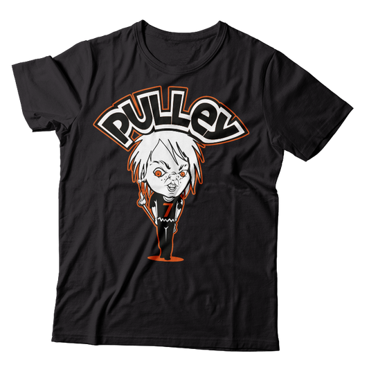 PULLEY - "Chucky" (Black) (T-Shirt)