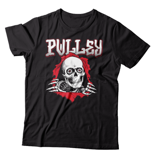 PULLEY - "Powell" (Black) (T-Shirt)