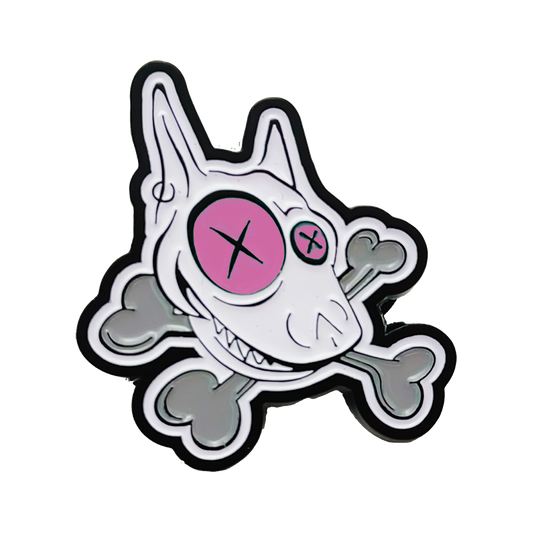 RED BRIDGE FEST - "Skull" (Pink) (Enamel Lapel Pin)