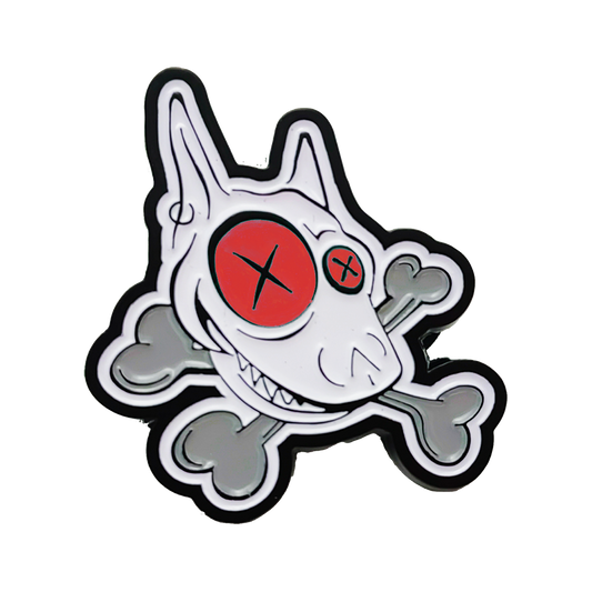 RED BRIDGE FEST - "Skull" (Red) (Enamel Lapel Pin)