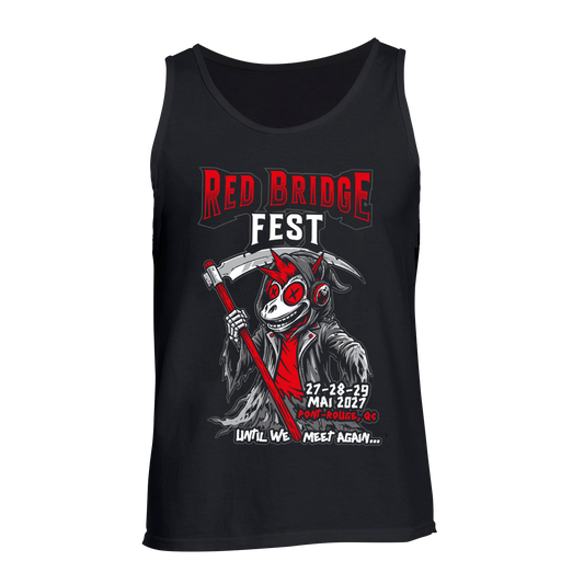 RED BRIDGE FEST - "2027 / Until We Meet Again..." (Black) (Tank Top)
