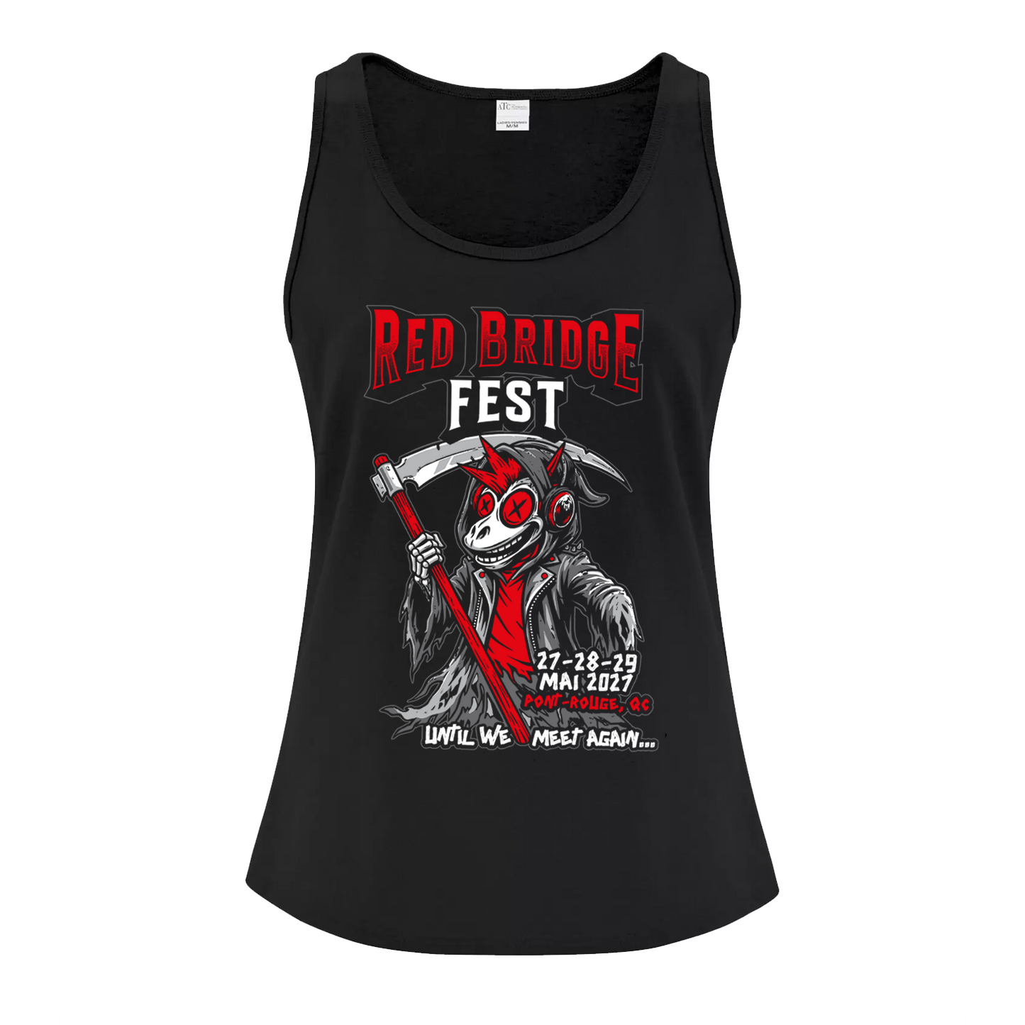RED BRIDGE FEST - "2027 / Until We Meet Again..." (Noir) (Camisole pour femme)