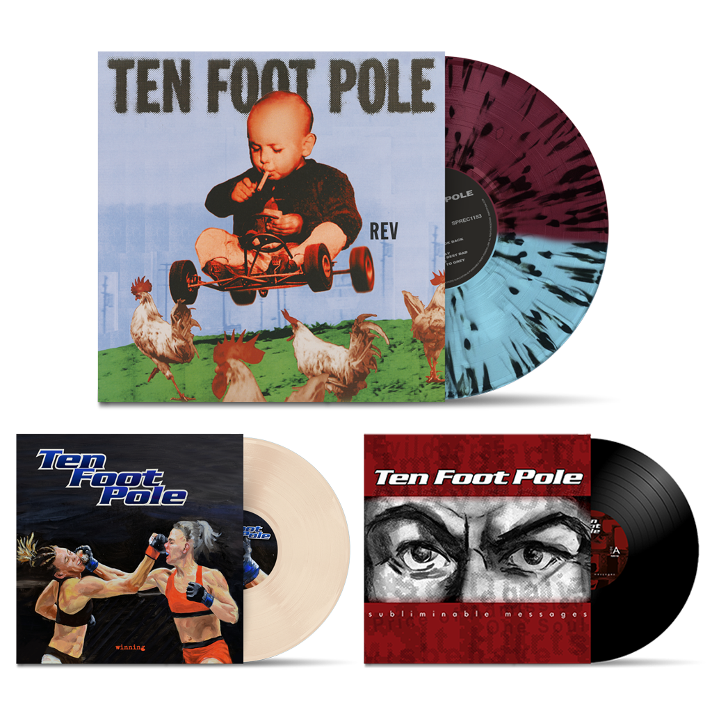 TEN FOOT POLE - "Rev" (Smartpunk Records) (LP)