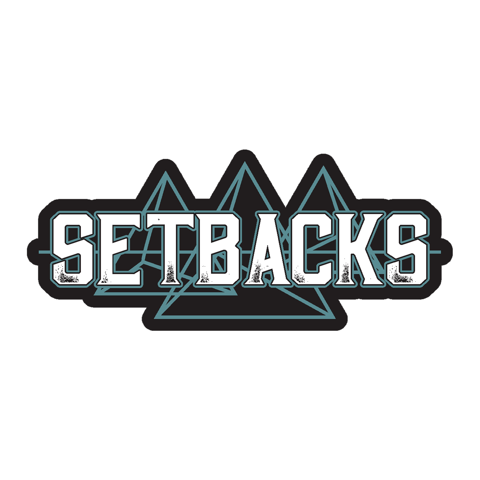 SETBACKS - Logo (Sticker) – People of Punk Rock Records