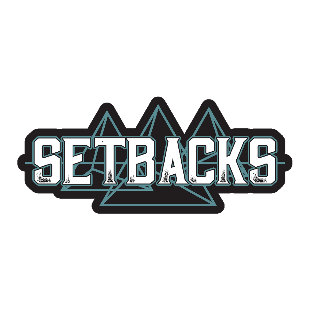 SETBACKS - Logo (Sticker) – People of Punk Rock Records