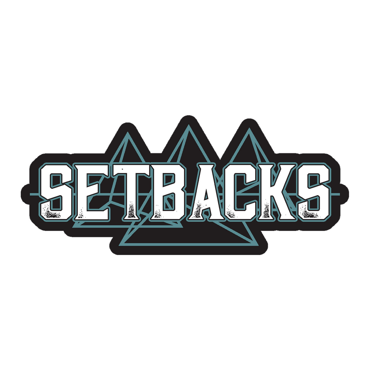 SETBACKS - Logo (Sticker)