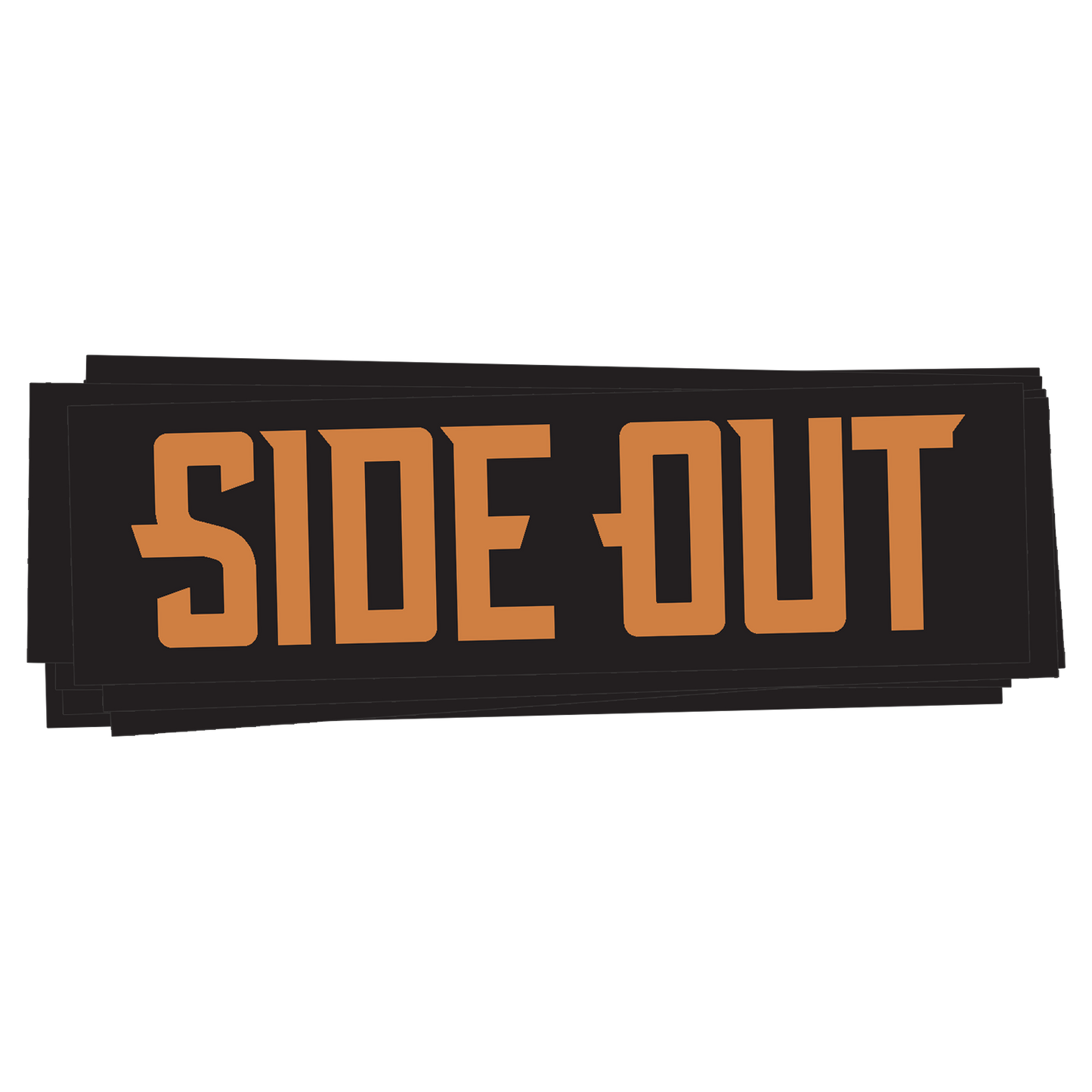 SIDE OUT - 10 x Logo (Stickers)