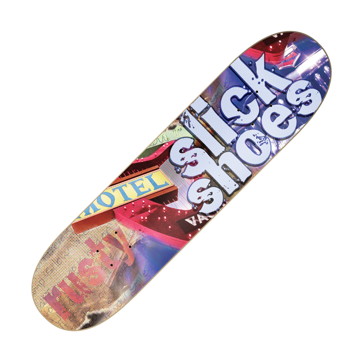 SLICK SHOES - "Rusty" (Skateboard Deck)