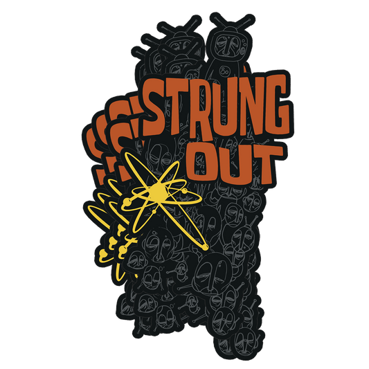 STRUNG OUT - 5 x Mind Control (Stickers)