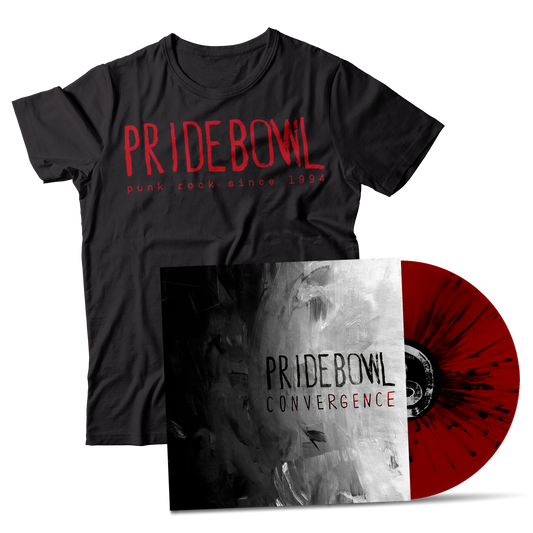 PRIDEBOWL - "Convergence" (LP + T-Shirt Bundle)