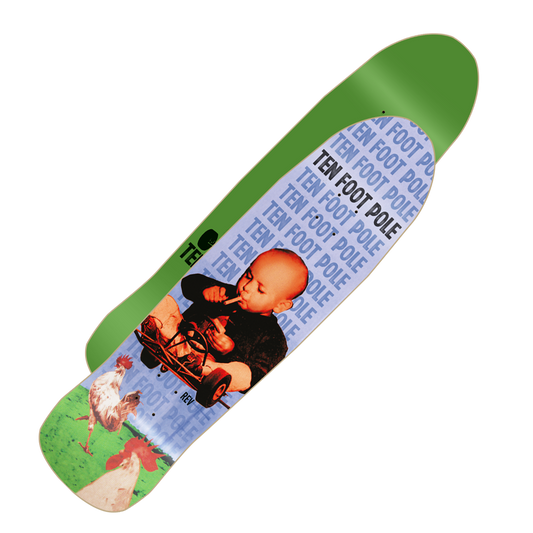TEN FOOT POLE - "Rev" (Old School Skateboard Deck)