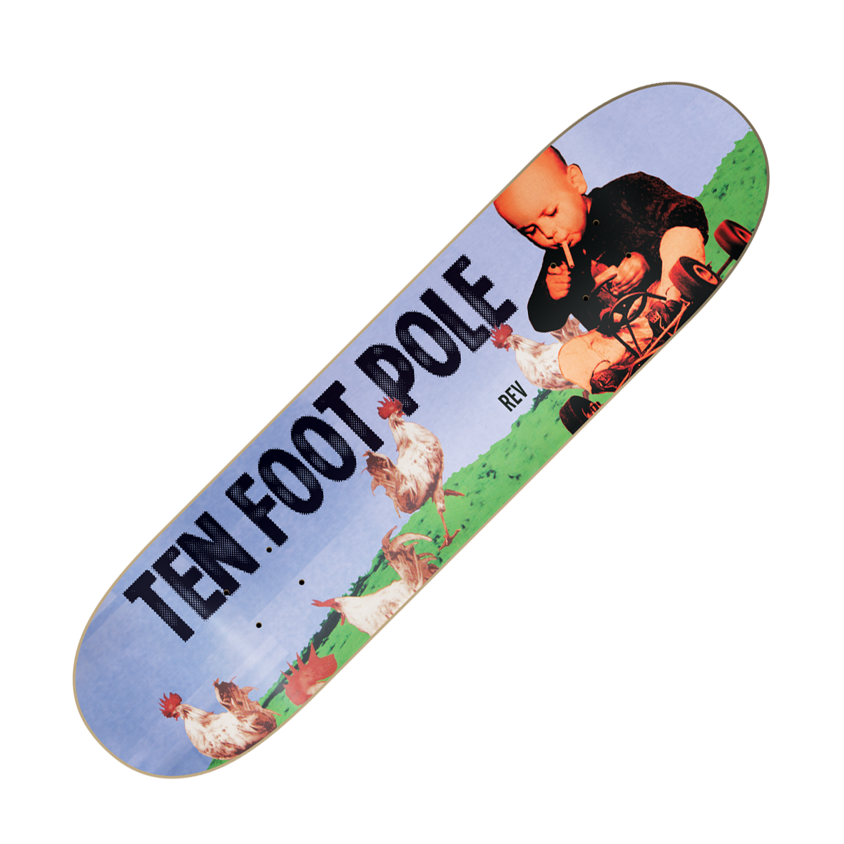 TEN FOOT POLE - "Rev" (v2) (Skateboard Deck)