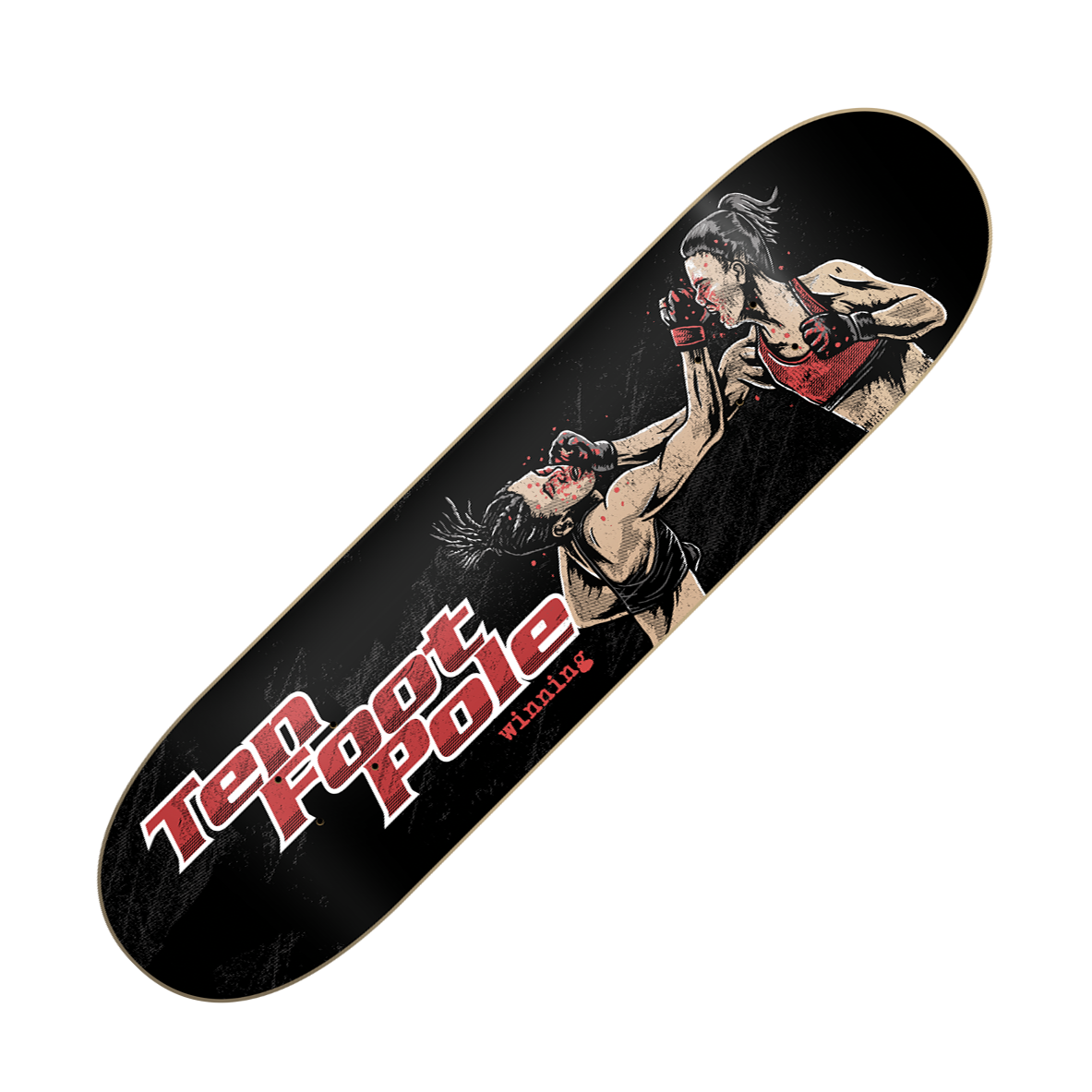 TEN FOOT POLE - "Winning" (v2) (Skateboard Deck)