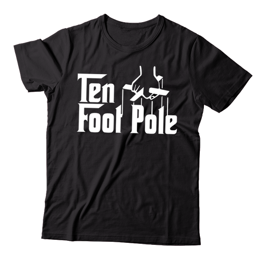 TEN FOOT POLE - "The Godfather" (Black) (T-Shirt)