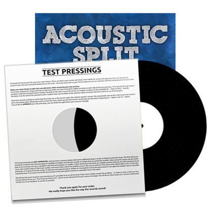 V/A - "Acoustic Split" (LP Test Pressing)