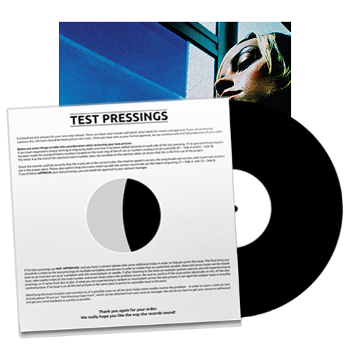 VANILLA SKY - "Waiting For Something" (LP Test Pressing)