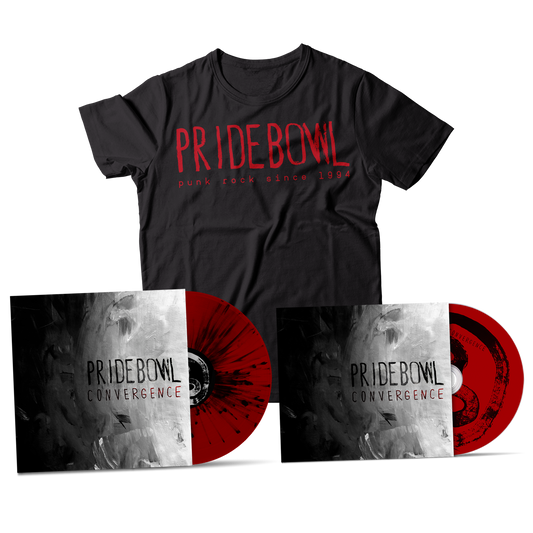 PRIDEBOWL - "Convergence" (LP + CD + T-Shirt Bundle)
