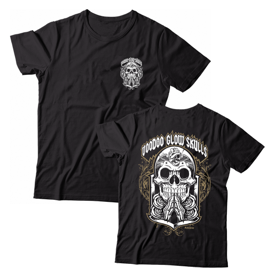 VOODOO GLOW SKULLS - "Southern California Street Music" (Front & Back) (Black) (T-Shirt)