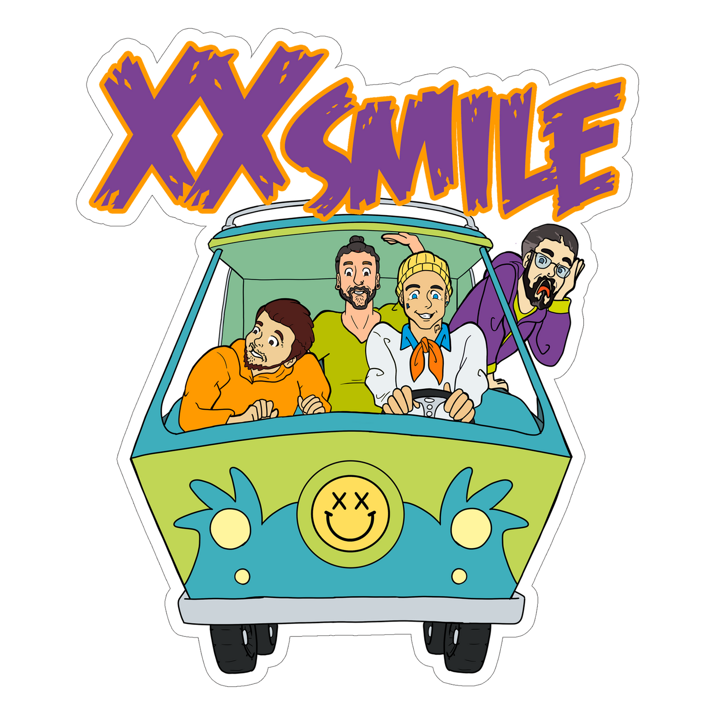 XXsmile - The Mystery Machine (Sticker)