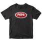 POPR Records - "Real Skateboards" (Black) (T-Shirt)